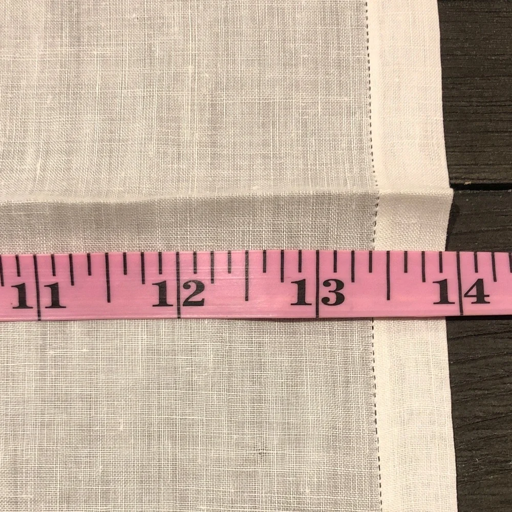 White Linen with Corner Embroidery (4)